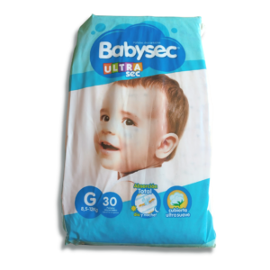Pañales Babysec Ultra Sec G