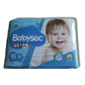 Pañales Babysec Ultra Sec XG