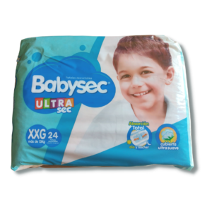 Pañales Babysec Ultra Sec XXG