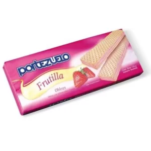 Obleas Portezuelo Frutilla 100g